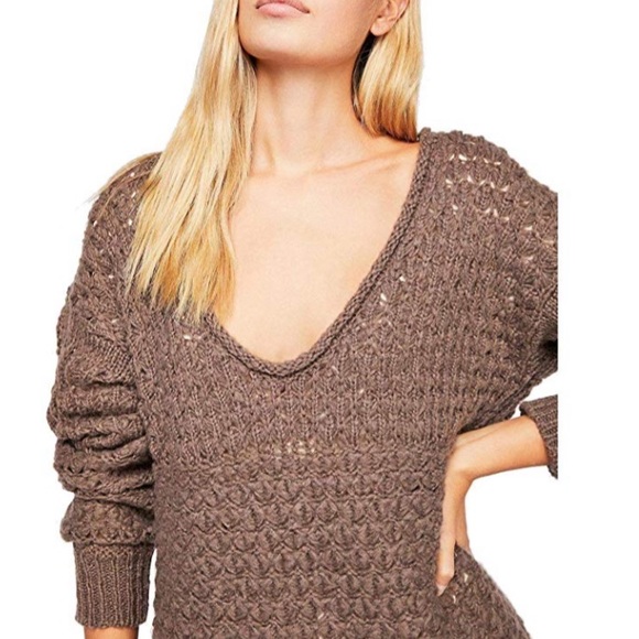 Free People Women's Crashing Waves Pullover - Picture 2 of 3